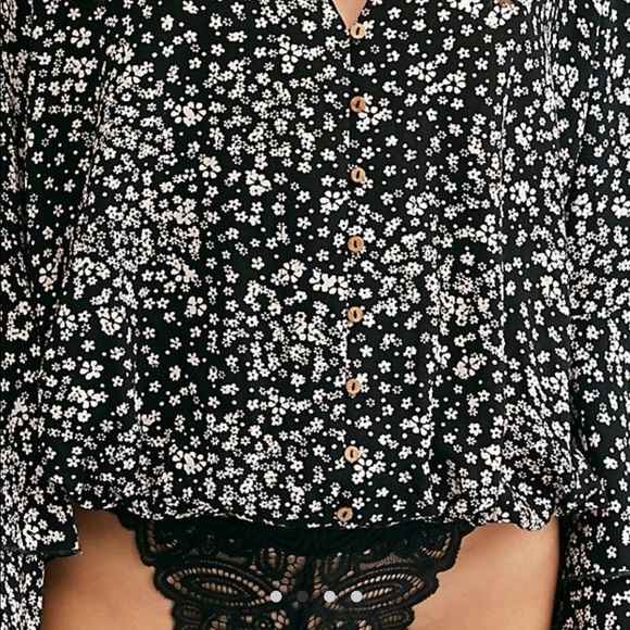 Free People Ditsy Floral Bodysuit‎ - Picture 5 of 7